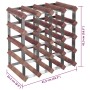 Solid pine wood wine rack for 20 bottles in brown color. by vidaXL, Wine racks - Ref: Foro24-340892, Price: 55,41 €, Discount: %