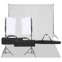 Fotostudio-Set mit Beleuchtungsset und Hintergrund von vidaXL, Blitze und Studiobeleuchtung - Ref: Foro24-3094746, Preis: 166...