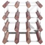 Wine rack for 12 bottles solid brown pine wood by vidaXL, Wine racks - Ref: Foro24-340891, Price: 33,00 €, Discount: %