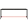 Matte black and red metal workbench structure 210x50x79cm by vidaXL, Table legs - Ref: Foro24-151454, Price: 97,56 €, Discoun...