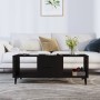 Black plywood coffee table 102x50x40 cm by vidaXL, Coffee table - Ref: Foro24-812700, Price: 53,99 €, Discount: %