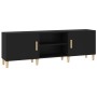 Mueble para TV madera contrachapada negro 150x30x50 cm de vidaXL, Muebles TV - Ref: Foro24-812619, Precio: 110,10 €, Descuent...