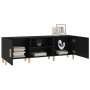 Mueble para TV madera contrachapada negro 150x30x50 cm de vidaXL, Muebles TV - Ref: Foro24-812619, Precio: 110,10 €, Descuent...