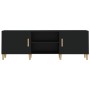 Mueble para TV madera contrachapada negro 150x30x50 cm de vidaXL, Muebles TV - Ref: Foro24-812619, Precio: 110,10 €, Descuent...