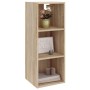 Sonoma Eiche Holzwerkstoff-Hängeschrank 34,5x32,5x90 cm von vidaXL, Regale und Regale - Ref: Foro24-812486, Preis: 44,77 €, R...