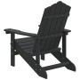 Anthracite Gray HDPE Adirondack Garden Chair by vidaXL, Garden chairs - Ref: Foro24-318638, Price: 193,99 €, Discount: %