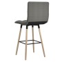 Kitchen stools 2 units light gray fabric by vidaXL, Kitchen stools - Ref: Foro24-338654, Price: 101,08 €, Discount: %