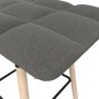 Kitchen stools 2 units light gray fabric by vidaXL, Kitchen stools - Ref: Foro24-338654, Price: 101,08 €, Discount: %