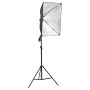 Photo studio kit with softbox, background and reflector by vidaXL, Flashes and studio lighting - Ref: Foro24-3094670, Price: ...