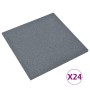 Gummiplatten für Fallschutz 24 Stück grau 50x50x3 cm von vidaXL, Böden und Teppiche - Ref: Foro24-3096598, Preis: 398,34 €, R...