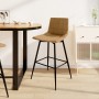 Brown Velvet Kitchen Stool by vidaXL, Kitchen stools - Ref: Foro24-338604, Price: 70,37 €, Discount: %