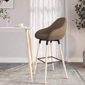 Brown fabric kitchen stool by vidaXL, Kitchen stools - Ref: Foro24-338707, Price: 62,24 €, Discount: %