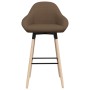 Brown fabric kitchen stool by vidaXL, Kitchen stools - Ref: Foro24-338707, Price: 62,24 €, Discount: %