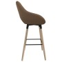 Brown fabric kitchen stool by vidaXL, Kitchen stools - Ref: Foro24-338707, Price: 62,24 €, Discount: %