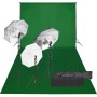 Photo studio kit with lighting set and background by vidaXL, Flashes and studio lighting - Ref: Foro24-3094712, Price: 177,52...