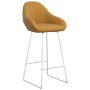 Kitchen bar stools 2 units brown velvet by vidaXL, Kitchen stools - Ref: Foro24-338721, Price: 125,85 €, Discount: %