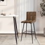 Dark Brown Faux Leather Kitchen Stool by vidaXL, Kitchen stools - Ref: Foro24-338643, Price: 70,22 €, Discount: %