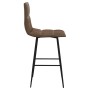 Dark Brown Faux Leather Kitchen Stool by vidaXL, Kitchen stools - Ref: Foro24-338643, Price: 70,22 €, Discount: %