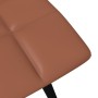 Brown synthetic leather kitchen stool by vidaXL, Kitchen stools - Ref: Foro24-338614, Price: 74,02 €, Discount: %