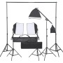 Fotostudio-Set mit Lichtset von vidaXL, Blitze und Studiobeleuchtung - Ref: Foro24-3094676, Preis: 169,34 €, Rabatt: %