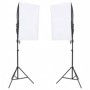 Fotostudio-Set mit Licht und Kulisse von vidaXL, Blitze und Studiobeleuchtung - Ref: Foro24-3094748, Preis: 160,05 €, Rabatt: %