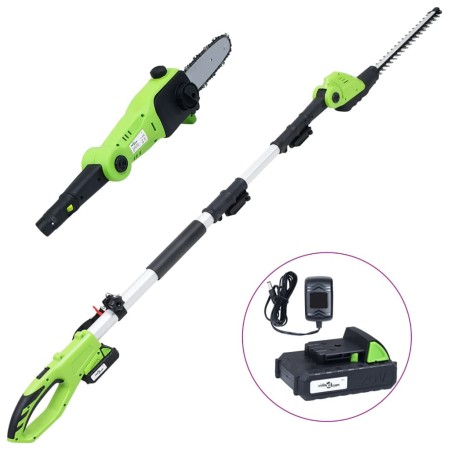 Pruner and saw 2 in 1 battery 20 V 1500 mAh Li-ion by vidaXL, Motorized Equipment Sets for Outdoor Use - Ref: Foro24-151460, ...