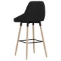 Black fabric kitchen stool by vidaXL, Kitchen stools - Ref: Foro24-338746, Price: 78,00 €, Discount: %