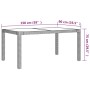 Set de comedor de jardín 7 pzas y cojines ratán sintético beige de vidaXL, Conjuntos de jardín - Ref: Foro24-3094904, Precio:...