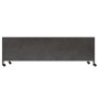 Mueble de TV de hierro plateado 110x30x40 cm de vidaXL, Muebles TV - Ref: Foro24-340765, Precio: 227,03 €, Descuento: %