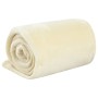 Cream polyester blanket 200x240 cm by vidaXL, Blankets - Ref: Foro24-136271, Price: 25,30 €, Discount: %