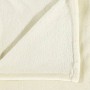 Cream polyester blanket 200x240 cm by vidaXL, Blankets - Ref: Foro24-136271, Price: 25,30 €, Discount: %