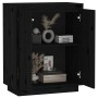 Aparador de madera maciza de pino negro 60x34x75 cm de vidaXL, Aparadores - Ref: Foro24-813349, Precio: 81,76 €, Descuento: %