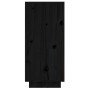 Aparador de madera maciza de pino negro 60x34x75 cm de vidaXL, Aparadores - Ref: Foro24-813349, Precio: 81,76 €, Descuento: %