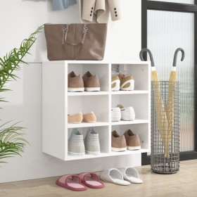 Glossy white shoe cabinet 52.5x30x50 cm by vidaXL, Lockers and storage cabinets - Ref: Foro24-808696, Price: 42,99 €, Discoun...