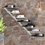 Wall-mounted wine rack for 7 white metal bottles by vidaXL, Wine racks - Ref: Foro24-340896, Price: 45,86 €, Discount: %