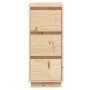 Aparador 2 uds madera maciza de pino 32x34x75 cm de vidaXL, Aparadores - Ref: Foro24-813366, Precio: 97,68 €, Descuento: %