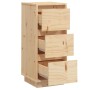 Aparador 2 uds madera maciza de pino 32x34x75 cm de vidaXL, Aparadores - Ref: Foro24-813366, Precio: 97,68 €, Descuento: %