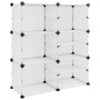 Transparent PP shoe rack 84x31.5x93 cm by vidaXL, Shoe racks and shoe organizers - Ref: Foro24-340568, Price: 32,99 €, Discou...