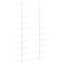 Wall wine rack for 10 bottles 2 units white metal by vidaXL, Wine racks - Ref: Foro24-340906, Price: 77,65 €, Discount: %