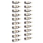 Wall wine rack for 10 bottles 2 units white metal by vidaXL, Wine racks - Ref: Foro24-340906, Price: 77,65 €, Discount: %