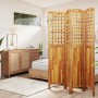 4-panel screen made of solid acacia wood 162x2x180 cm by vidaXL, Room dividers - Ref: Foro24-318549, Price: 172,85 €, Discoun...