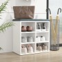 Glossy white shoe cabinet 52.5x30x50 cm by vidaXL, Lockers and storage cabinets - Ref: Foro24-808696, Price: 42,42 €, Discoun...