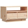 Solid pine wood TV cabinet 60x35x37 cm by vidaXL, TV Furniture - Ref: Foro24-813425, Price: 42,71 €, Discount: %