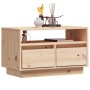 Solid pine wood TV cabinet 60x35x37 cm by vidaXL, TV Furniture - Ref: Foro24-813425, Price: 42,71 €, Discount: %