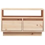 Solid pine wood TV cabinet 60x35x37 cm by vidaXL, TV Furniture - Ref: Foro24-813425, Price: 42,71 €, Discount: %