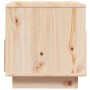 Solid pine wood TV cabinet 60x35x37 cm by vidaXL, TV Furniture - Ref: Foro24-813425, Price: 42,71 €, Discount: %