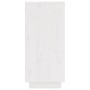 Aparador de madera maciza de pino blanco 31,5x34x75 cm de vidaXL, Aparadores - Ref: Foro24-813382, Precio: 60,51 €, Descuento: %