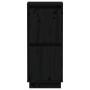 Aparador 2 uds madera maciza de pino negro 31,5x34x75 cm de vidaXL, Aparadores - Ref: Foro24-813389, Precio: 77,19 €, Descuen...