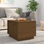 Solid honey brown pine wood coffee table 40x50x35 cm by vidaXL, Coffee table - Ref: Foro24-813413, Price: 50,13 €, Discount: %