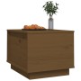 Mesa de centro madera maciza de pino marrón miel 40x50x35 cm de vidaXL, Mesas de centro - Ref: Foro24-813413, Precio: 50,13 €...